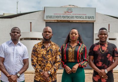 Bawito Music celebra o Natal com os reclusos da Cadeia Feminina e Cadeia Central