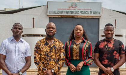 Bawito Music celebra o Natal com os reclusos da Cadeia Feminina e Cadeia Central