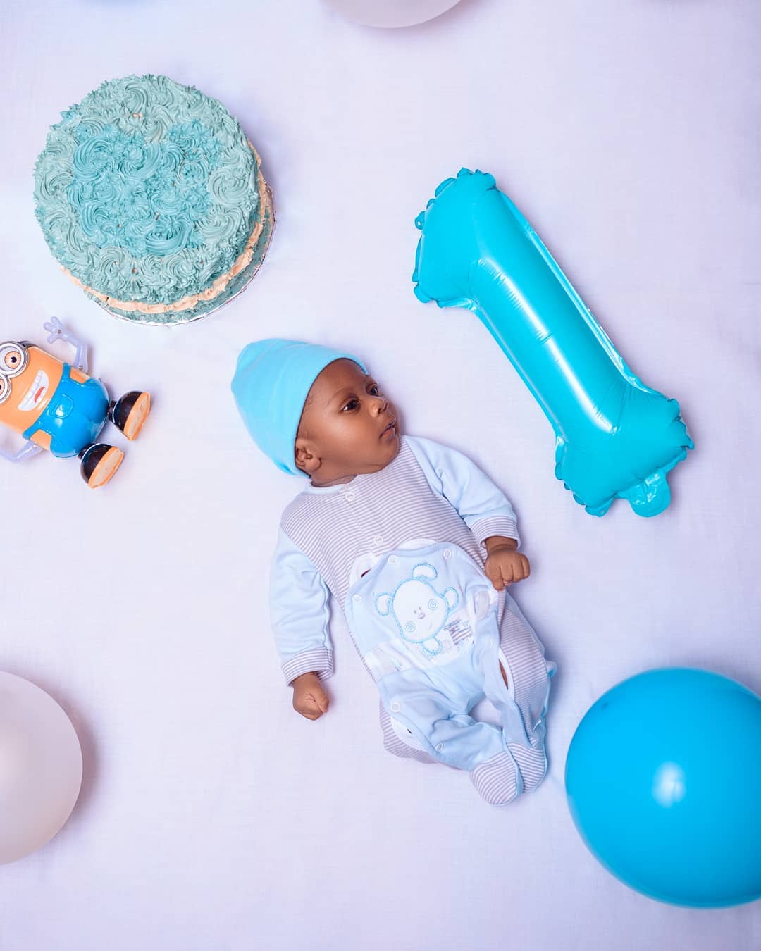 Ubakka publica as primeiras fotos do seu filho, Wezzu Mafuiane