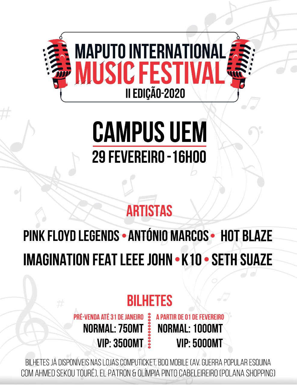 Maputo Internacional Music Festival – II Edição 