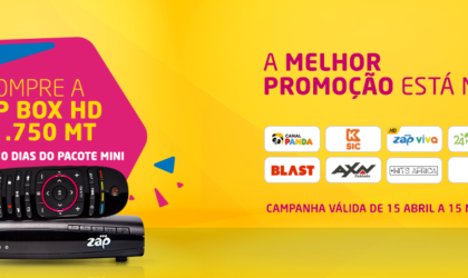 Campanha ZAP BOX HD + Oferta 30 dias Mini