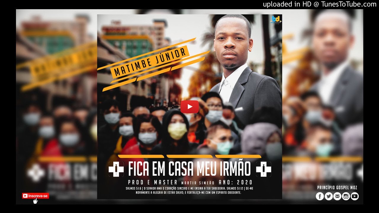 Matimbe Júnior incentiva as pessoas a ficarem em casa e confiarem em Deus Matimbe Júnior incentiva as pessoas a ficarem em casa e confiarem em Deus