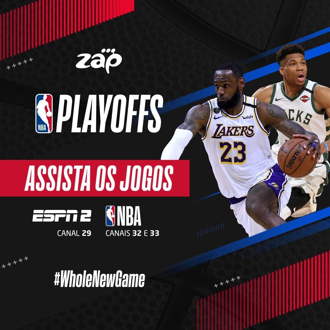 Play Offs dos Jogos da NBA na ZAP TV