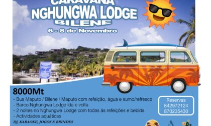 Caravana Nghunghwa Lodge na Praia do Bilene