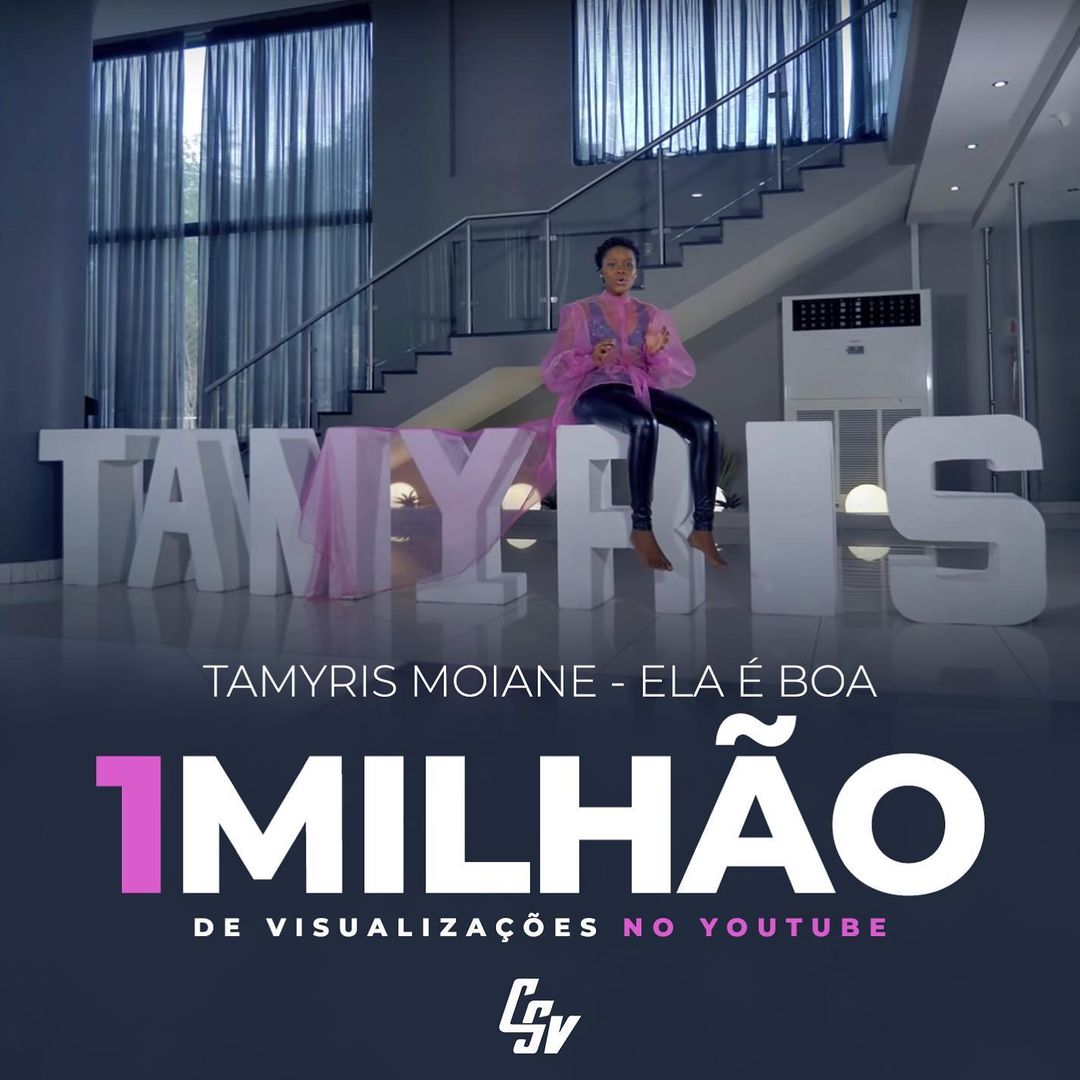 “Ela é Boa” de Tamyris Moiane alcança 1 Milhão de visualizações no YouTube 