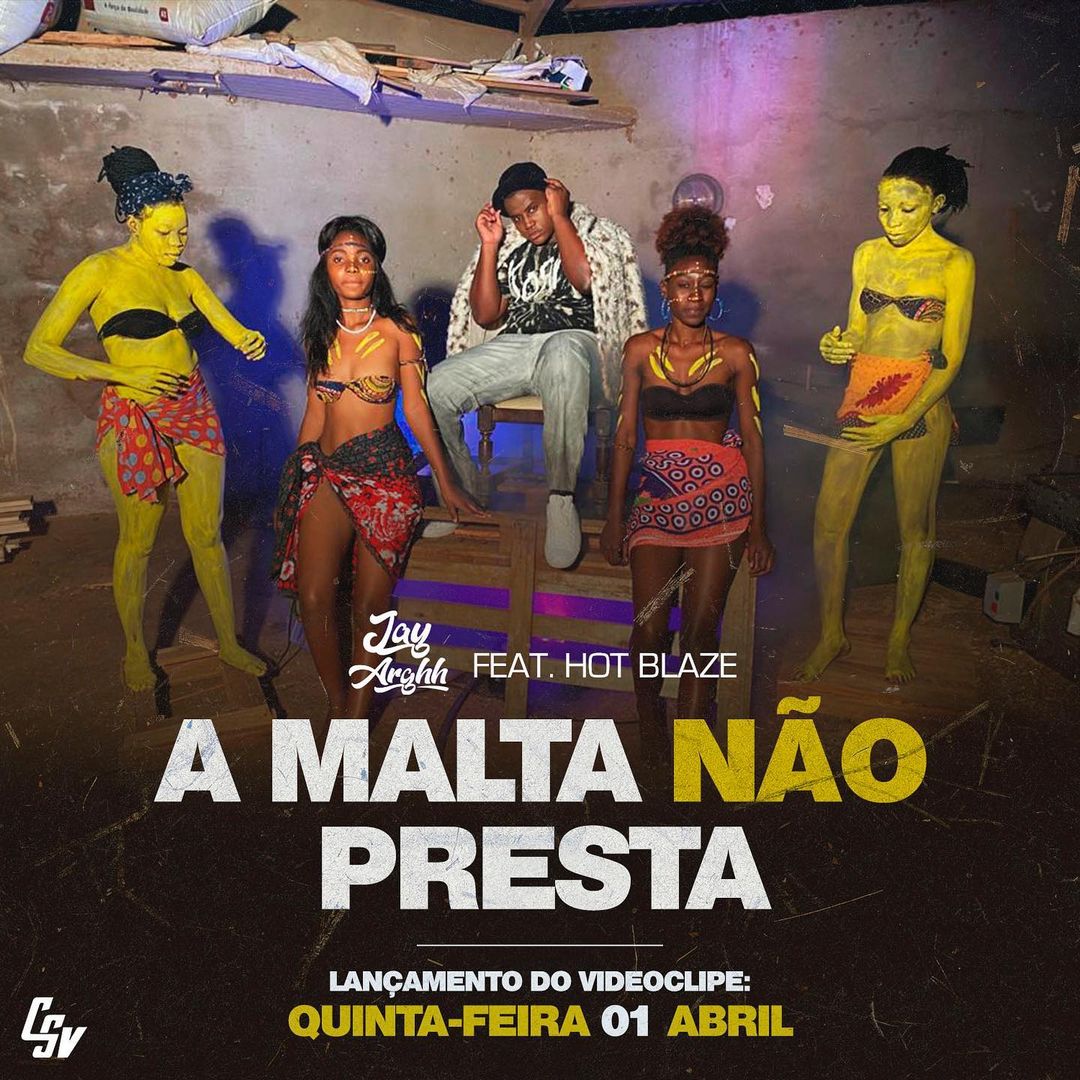 Jay Arghh lança o vídeo “A Malta Não Presta” com Hot Blaze