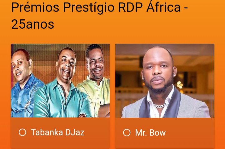 Mr. Bow concorre ao Prémio Prestígio RDP África