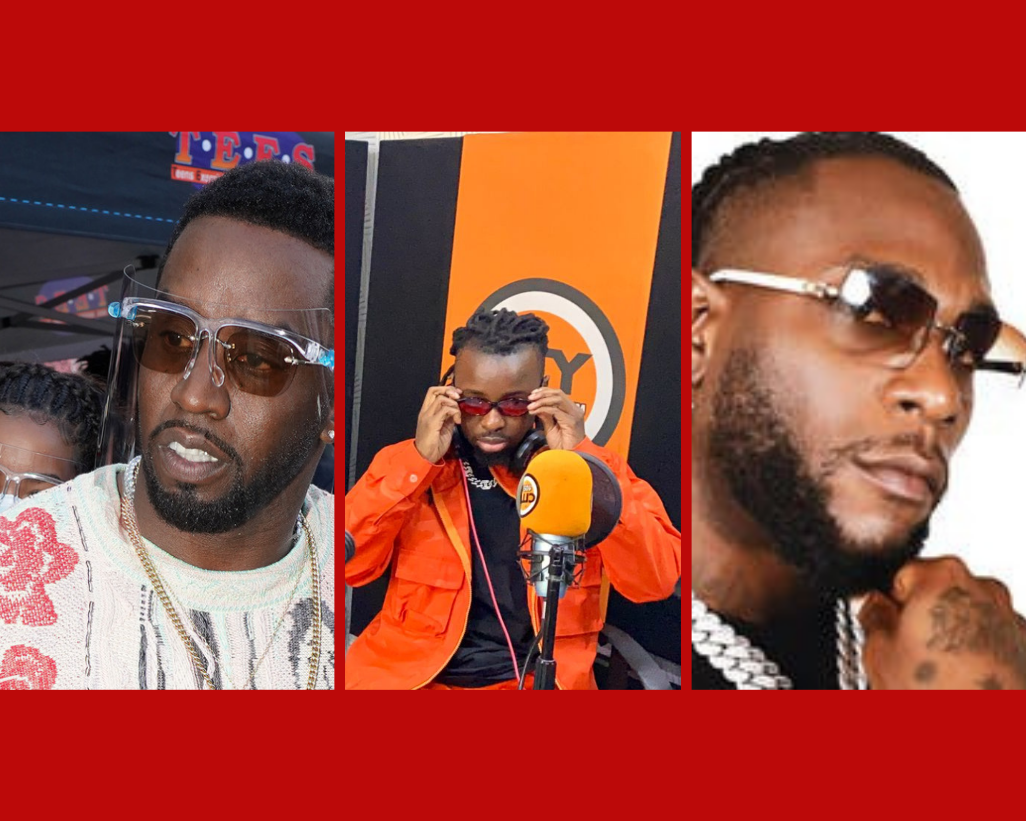 Burna Boy faz P Diddy escutar “Yaba Buluku”