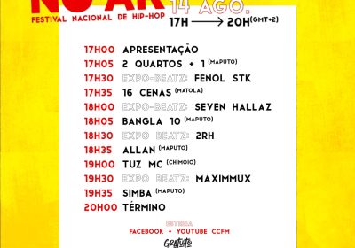 6ª Edição do Festival Nacional de Hip-Hop Punhos no Ar