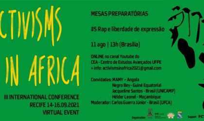 Rap e liberdade de expressão são tema de debate entre representantes do Brasil e do continente africano