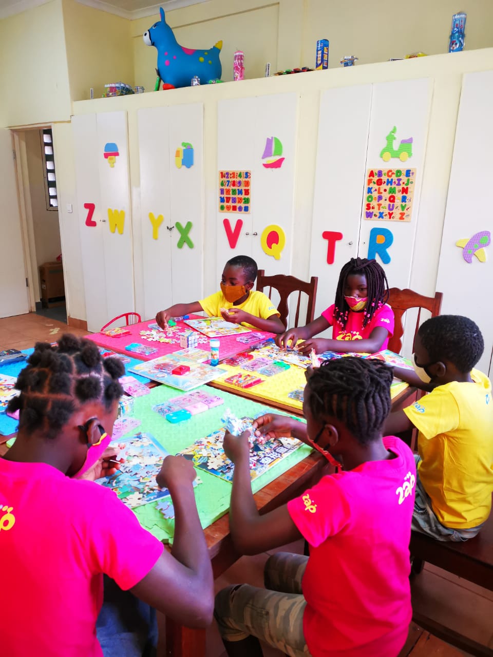 ZAP proporciona momentos de alegria e diversão às crianças do Infantário Provincial de Tete