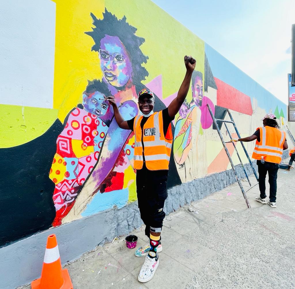 Nampula ganha 3 murais sobre Violência, Uniões Prematuras e Masculinidade Positiva