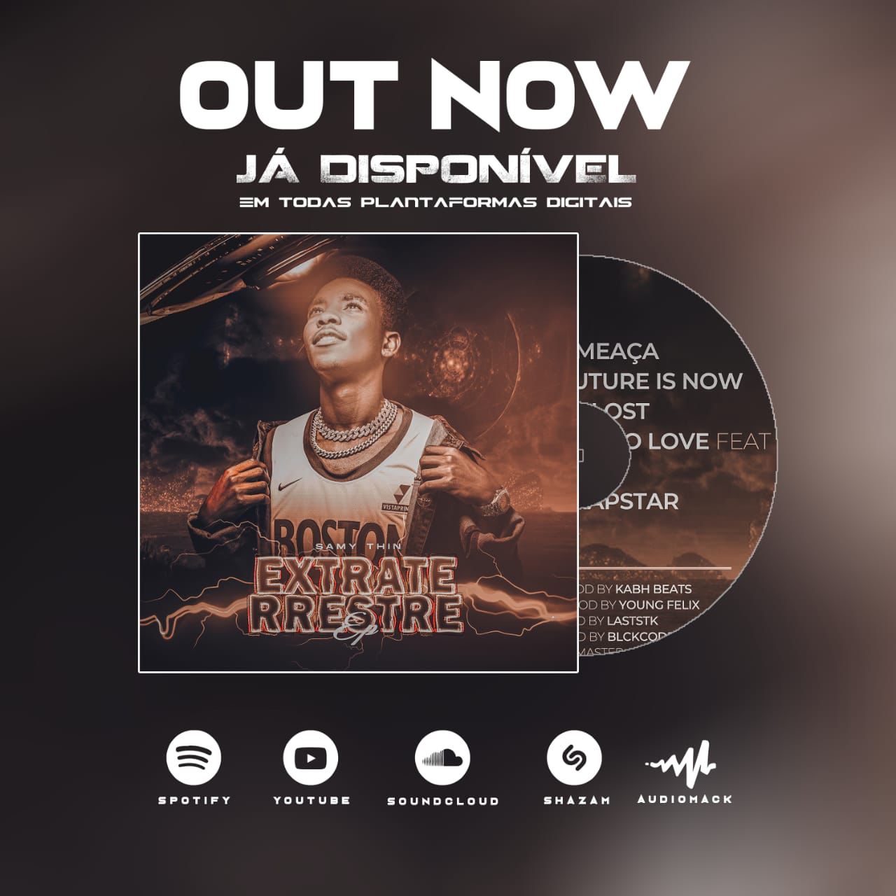 Samy Thin disponibiliza o seu novo EP “Extraterrestre”