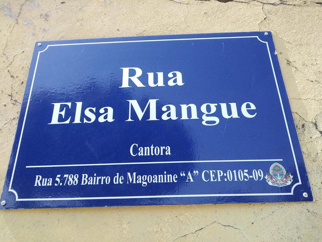 Homenagem: Elsa Mangue ganha uma rua com seu nome em Maputo