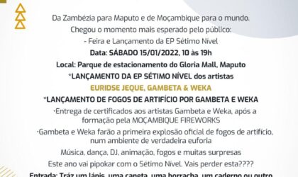 Feira e Lançamento da EP Sétimo Nível com Euridse Jeque, Weka e Gambeta