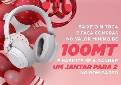 Alusivo ao Dia dos Namorados, o aplicativo M-Toca quer oferecer um jantar romântico no Bom Garfo a um usuário