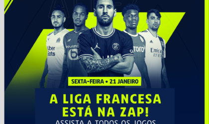 Grande novidade para os amantes do futebol: Liga Francesa chega à ZAP