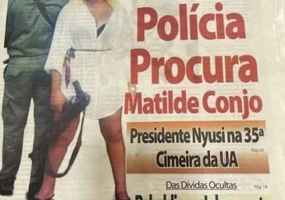 Matilde Conjo reage à imagem na qual aparece armada: “Eu poderia lhes processar”