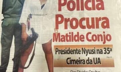 Matilde Conjo reage à imagem na qual aparece armada: “Eu poderia lhes processar”