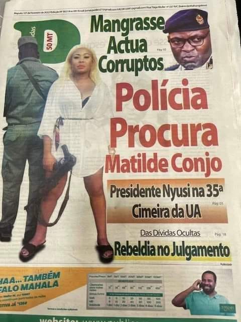 Matilde Conjo reage à imagem na qual aparece armada: “Eu poderia lhes processar”