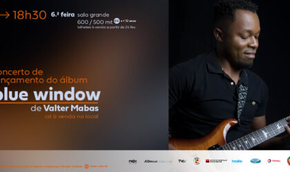 Valter Mabas lança o álbum “Blue Window” em concerto no Centro Cultural Franco-Moçambicano