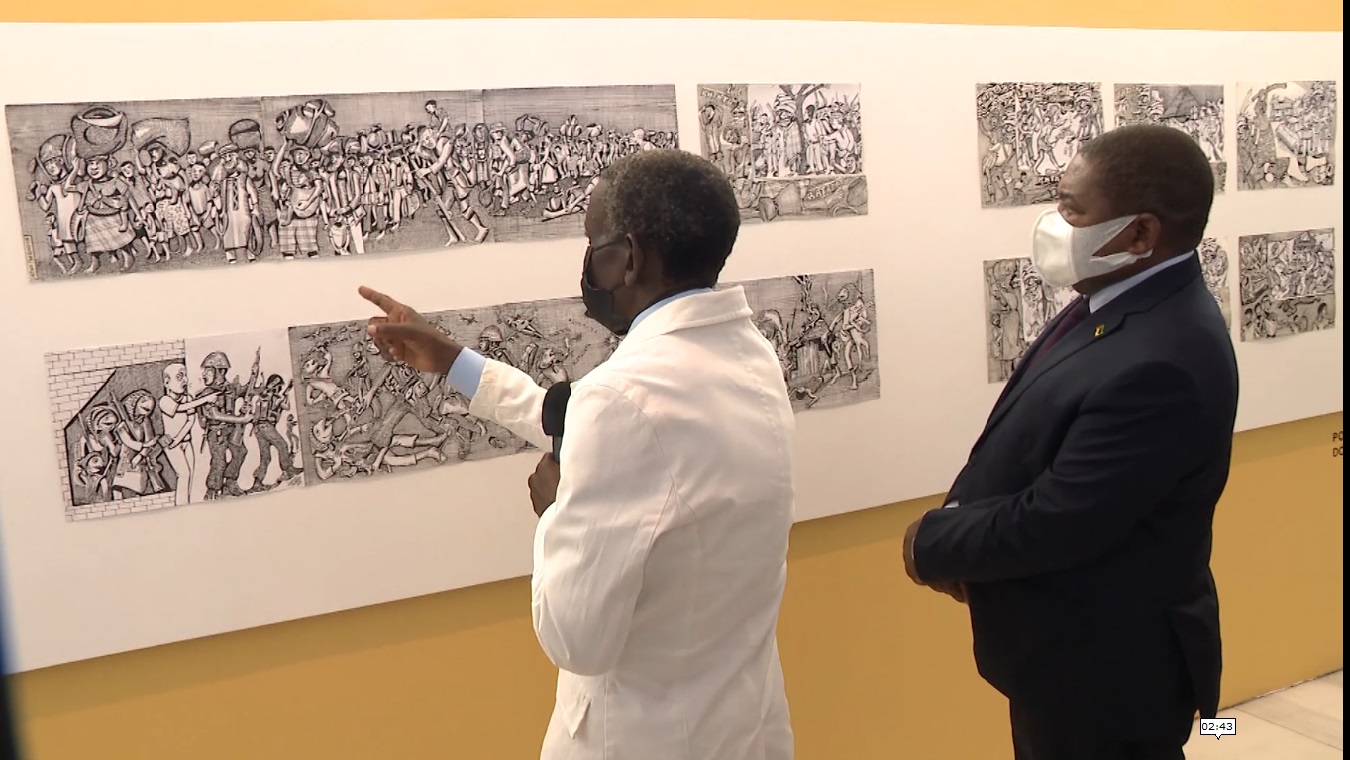 “Moçambique em Retrospectiva” – exposição individual do artista Justino Cardoso no Museu da Presidência da República