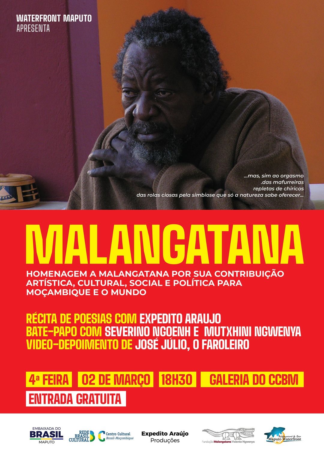 Malangatana ganha homenagem pela sua contribuição na arte e política para Moçambique e o mundo