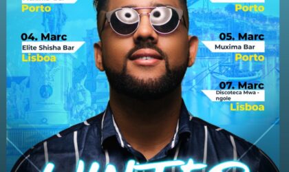 DJ Faya já está pronto para fazer mais uma tournée em Portugal