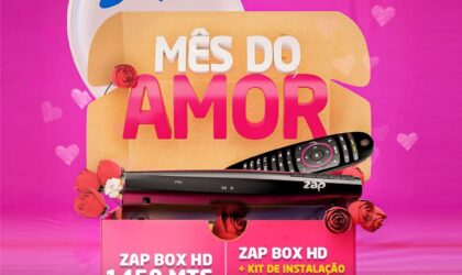 VIVA O MELHOR DA EXPERIÊNCIA DIGITAL NO MÊS  DO AMOR COM A ZAP