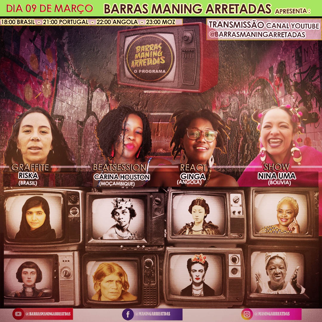 Programa de hip-hop reúne artistas femininos de Moçambique, Brasil, Angola e Bolívia