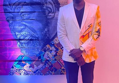 SEBASTIÃO COANA “RECICLARTE” no Balcão Premier do Absa em Maputo 