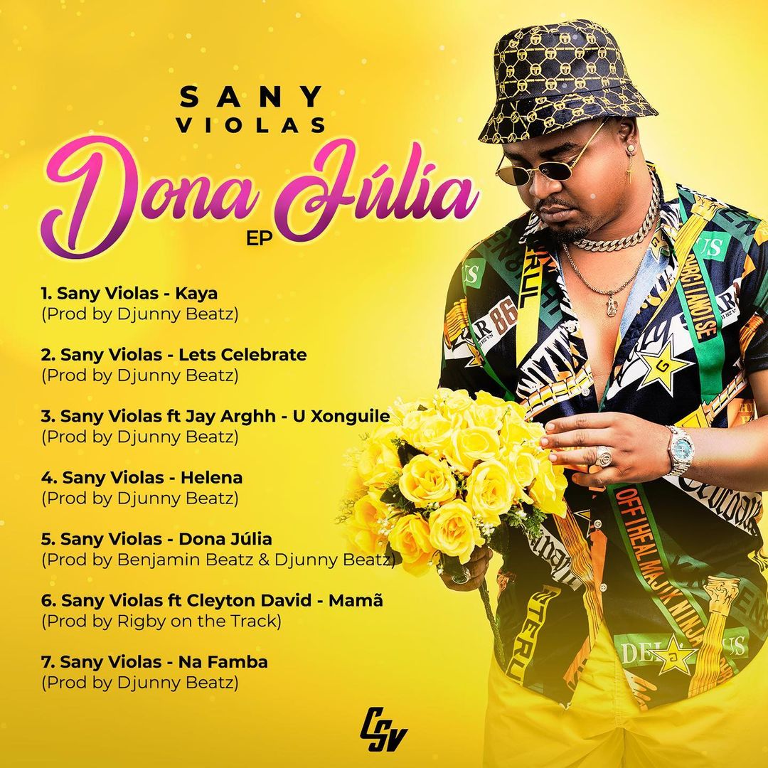 Sany Violas retrata histórias de amor na nova EP “Dona Júlia”