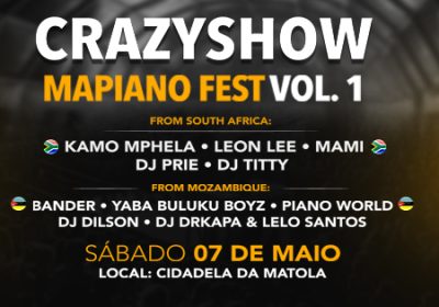 Top Produções apresenta: “Crazy Show Mapiano Fest Vol.1”