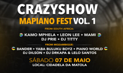 Top Produções apresenta: “Crazy Show Mapiano Fest Vol.1”