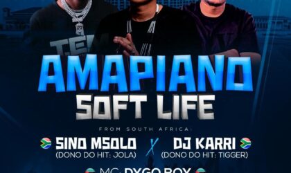 Sancara Entretenimento junta Sinomsolo, DJ Karri e Dygo Boy no mesmo palco