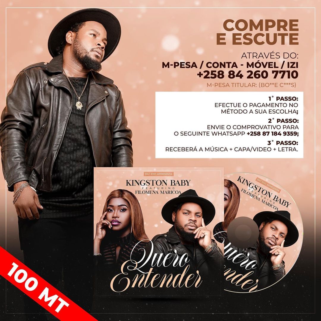 Kingston Baby lança a música “Quero Entender” ao lado da Filomena Maricoa