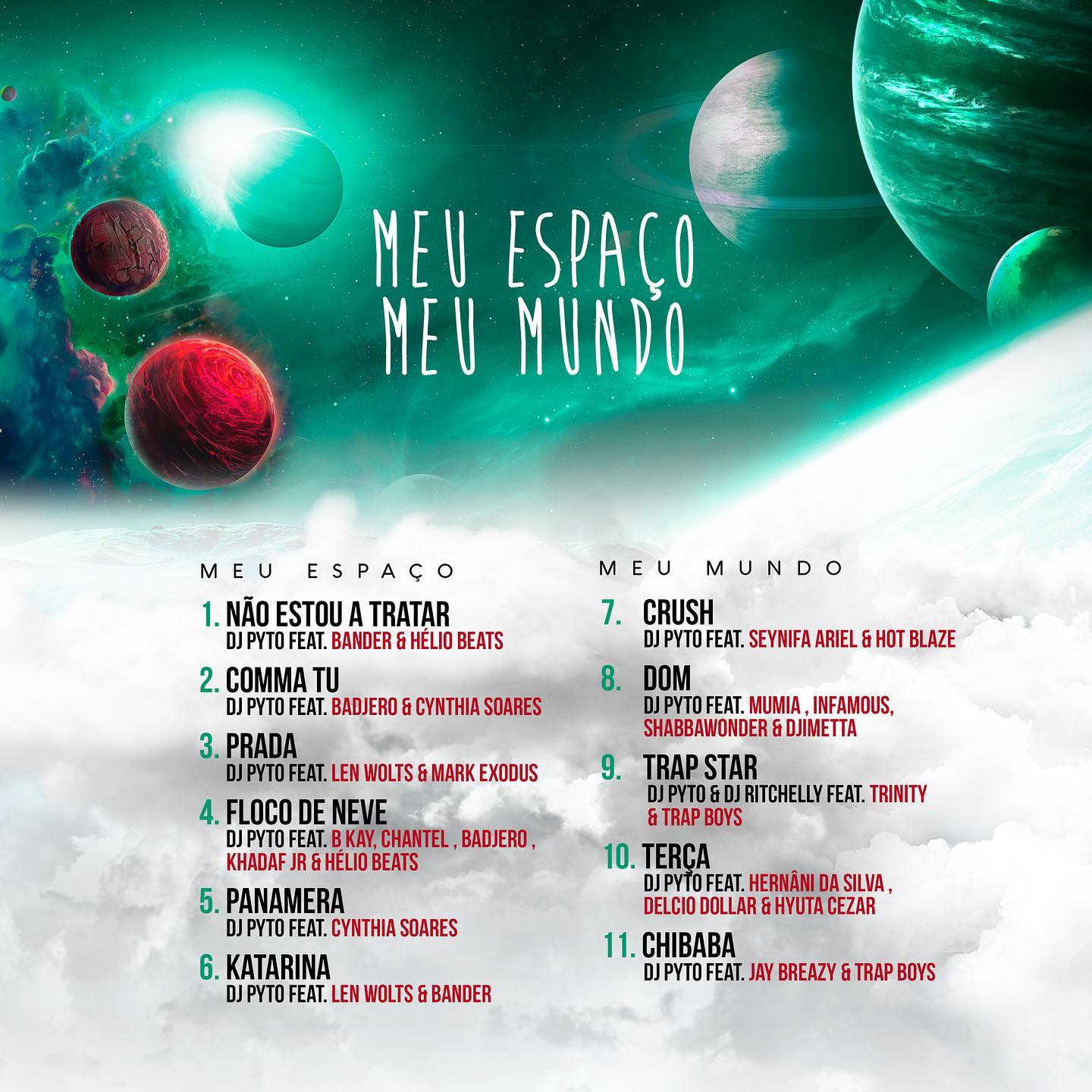 DJ Pyto lança o seu primeiro álbum intitulado “Meu mundo, meu espaço”
