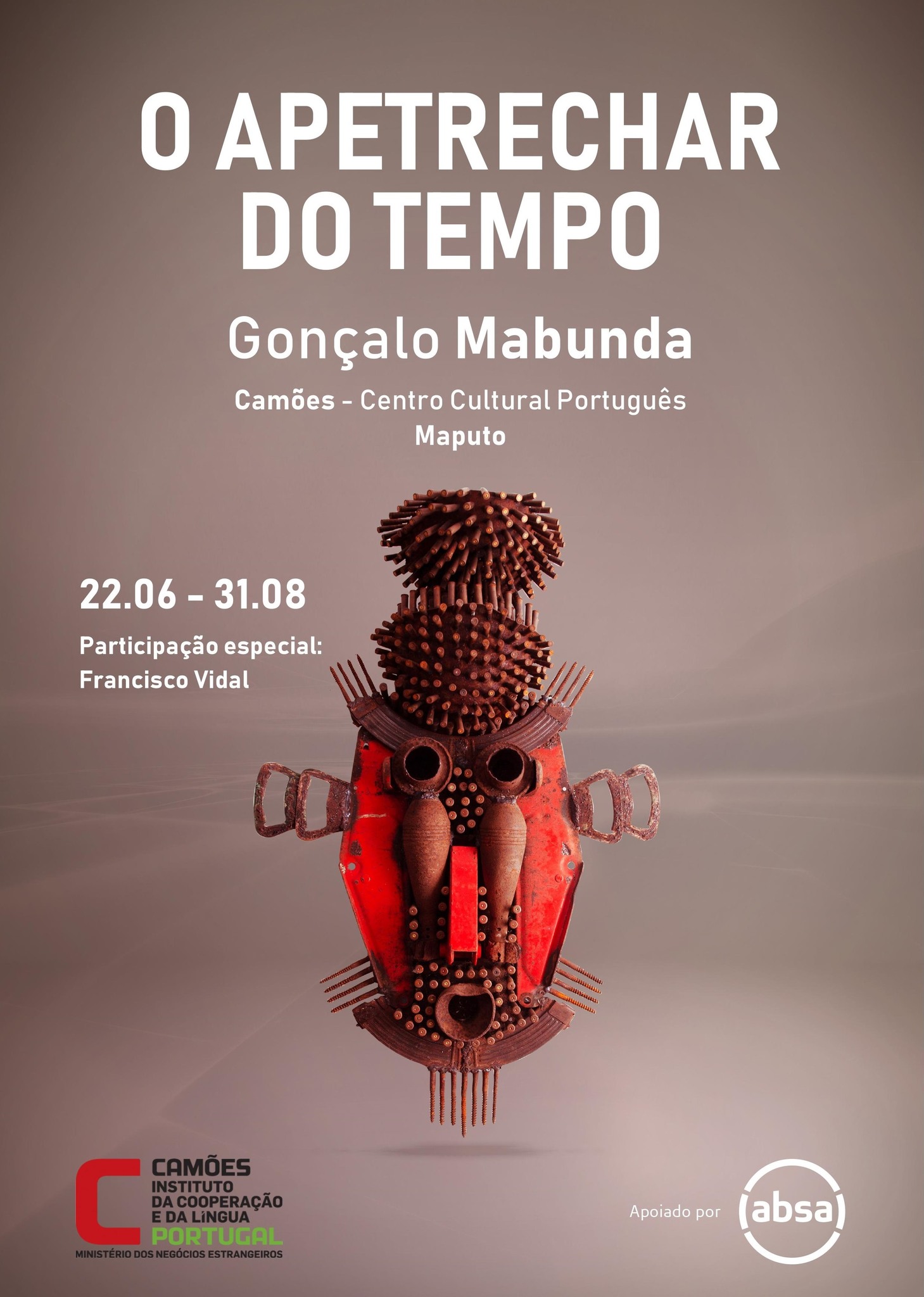 Gonçalo Mabunda apresenta o “Apetrechar do Tempo” no Camões em Maputo