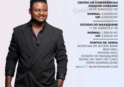 Matias Damásio em Maputo para dois grandes espetáculos