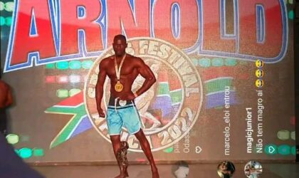 Ruben Fernando Howana é o primeiro e único moçambicano a ganhar pro “Card no Arnold Classic”