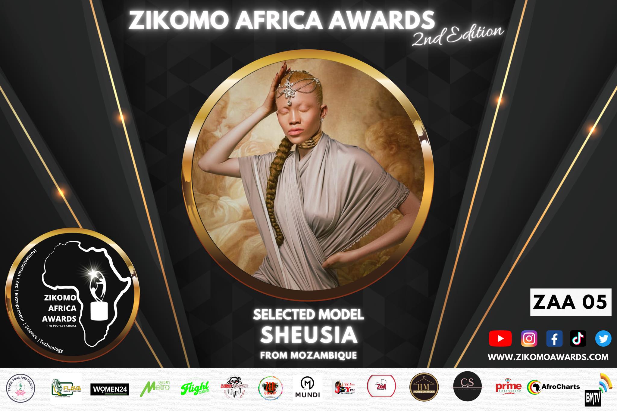 Dos 300.028 candidatos, 3 moçambicanos foram escolhidos para o Zikomo Africa Awards
