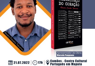“Recolher obrigatório do coração” – o quarto livro de Álvaro Taruma