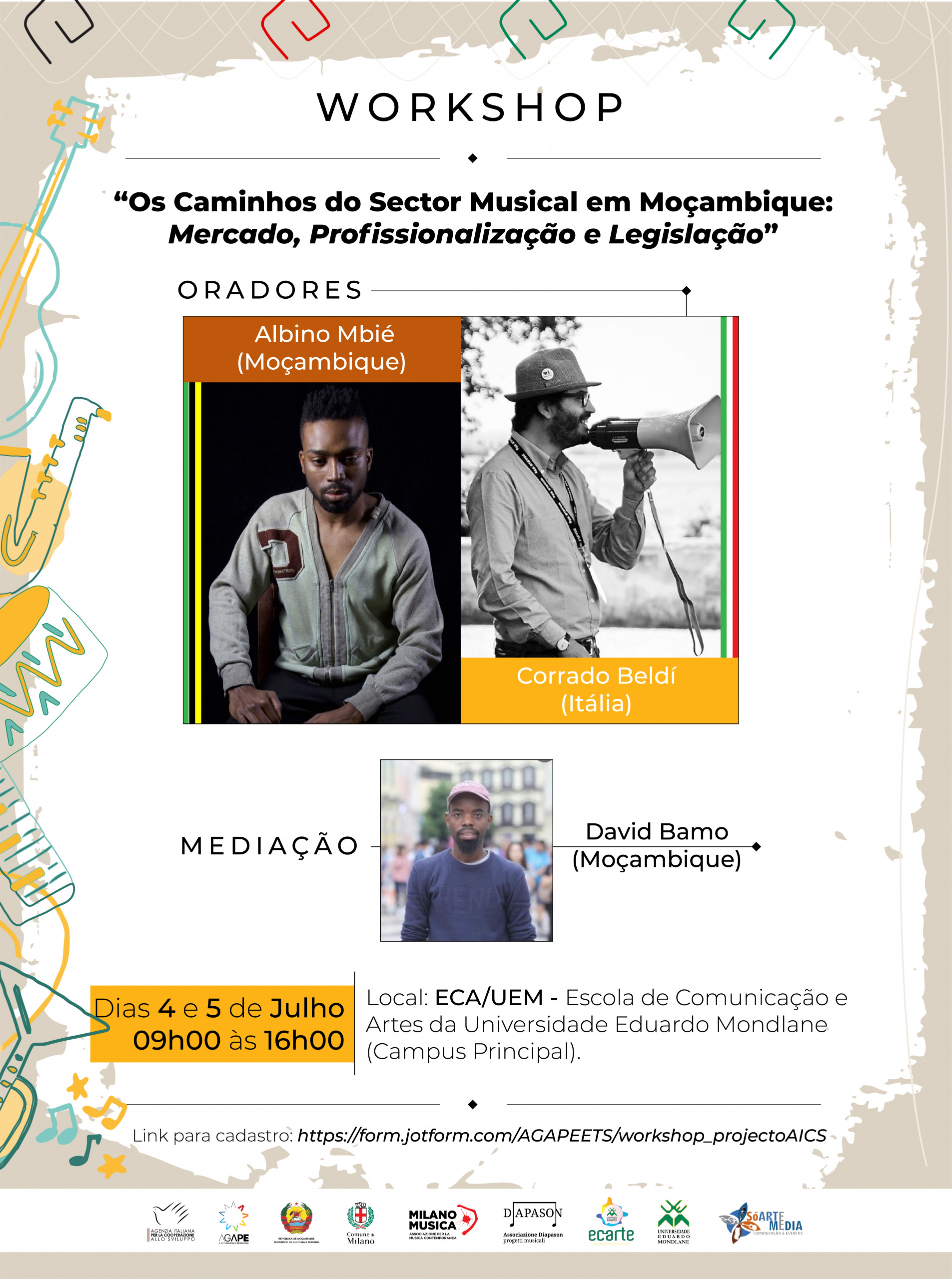 Escola de Comunicação e Artes acolhe Workshop Sobre Profissionalização e Mercado no Sector Musical