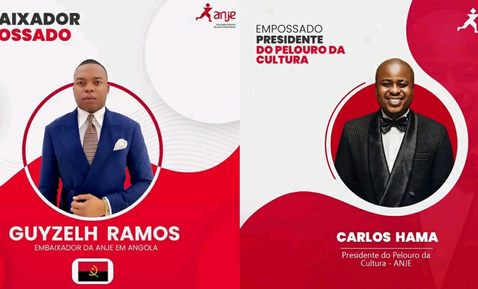 Kamané Kamas e Guyzelh Ramos passam a servir Associação Nacional de Jovens Empresários (ANJE)