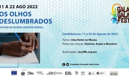 Abertas as candidaturas para a oficina literária “OS OLHOS DESLUMBRADOS”