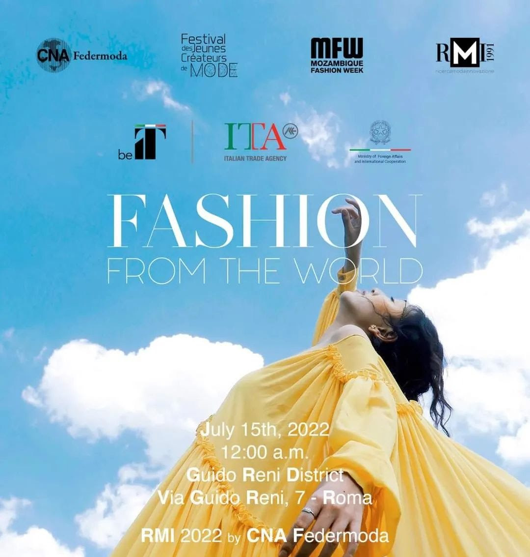 Estilistas moçambicanos representam o MFW na passarela do Altaroma, na Itália