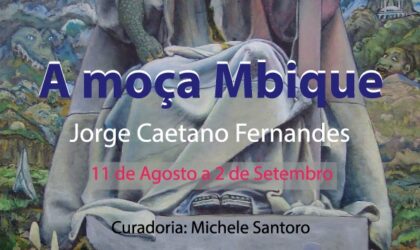 Artista plástico Jorge Fernandes expõe “A MOÇA MBIQUE” na Galeria Kulungwana