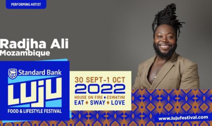 Radjha Ali fala sobre o convite para representar o país no Festival Luju, em Eswatini