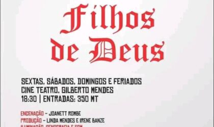 Companhia de Teatro Gungu apresenta a sua nova peça “Filhos de Deus”