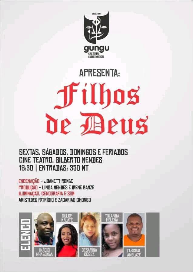 Companhia de Teatro Gungu apresenta a sua nova peça “Filhos de Deus”